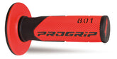 Progrip 801 Dual Density MX Grips - Red